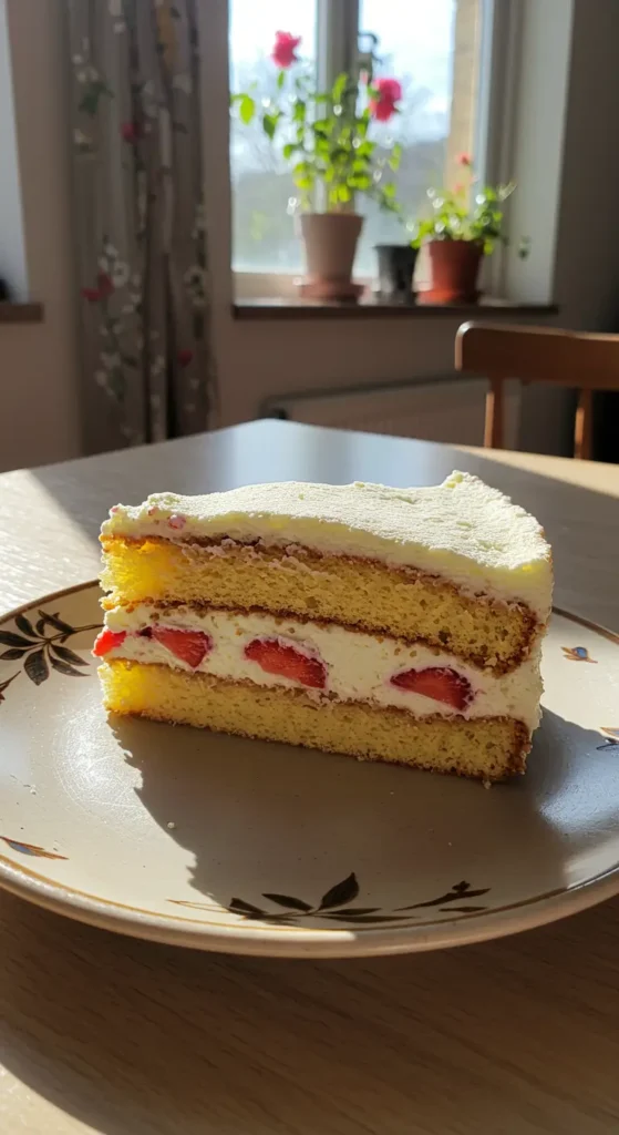 Tort truskawkowy z kremem mascarpone i świeżymi truskawkami – domowy deser